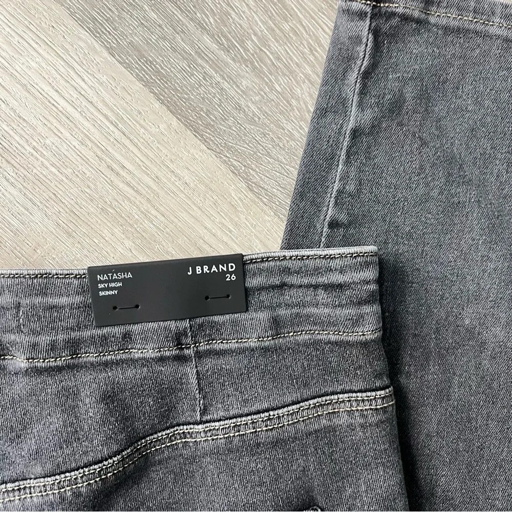 NWT J Brand Natasha Obsucra Sky High Super Skinny Denim Jeans Ankle Crop 26 - Picture 7 of 14